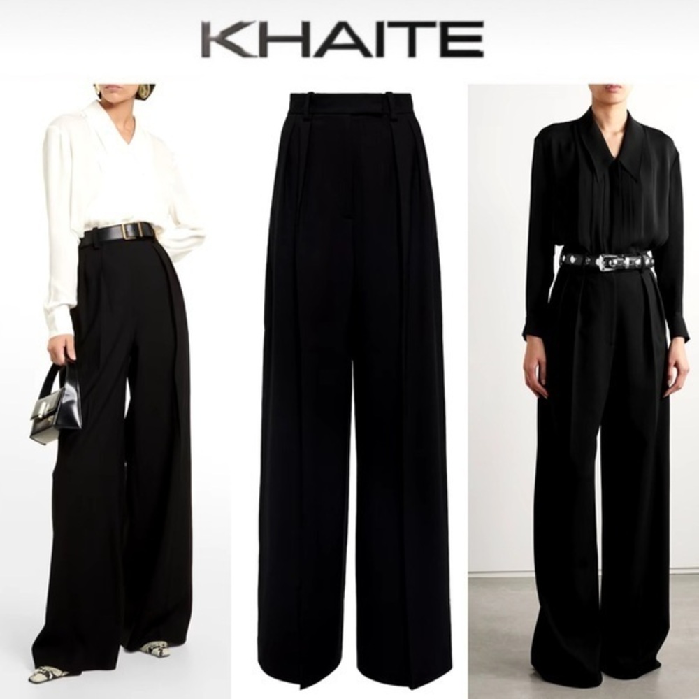 KHAITE Dress Pants sz 2 in Black